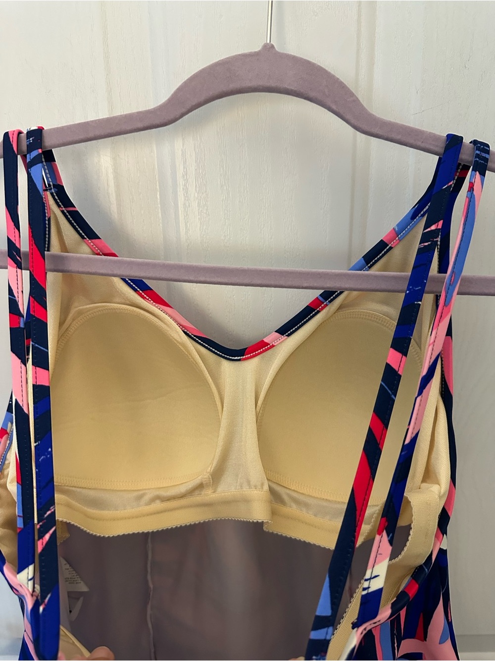Miraclesuit Malibu Swim Tankini Tropical Double Strap Size 16 - Picture 5 of 8